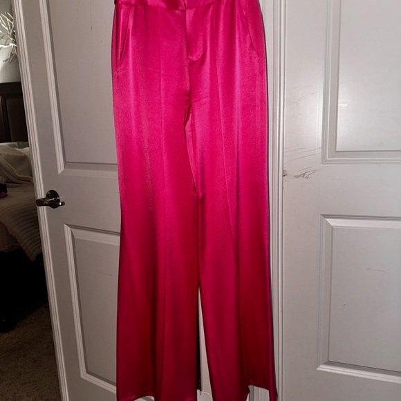 Alice + Olivia Vibrant Pink pants size 0 - Picture 4 of 5